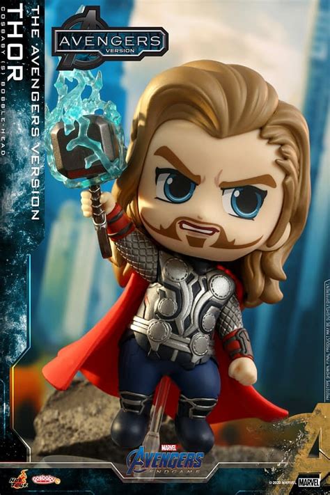 The Avengers Assemble With New Cosbabys From Hot Toys