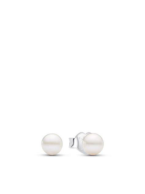 Treated Freshwater Cultured Pearl Earring Set | Gold plated | Pandora US
