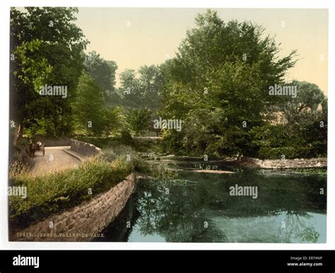 jersey valley de vaux channel islands england stock photo alamy