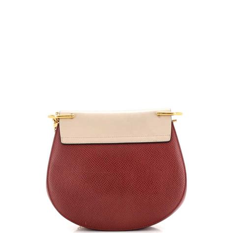 Chloe Drew Crossbody Bag Leather Small Gem