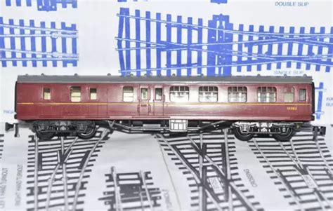 Playcraft Jouef Ho Gauge Pr458 Br Mk1 Half Brake 2nd Corridor Coach