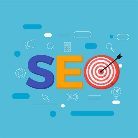 Flat design concept SEO search engine optimize. Vector illustrate