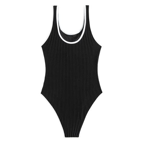 Huowey Women Swimwear Color Special Strip Sexy Swimsuit Bikini Tropical Swim Wear Honeymoon