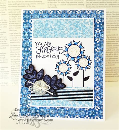 Greyt Paper Crafts: Light It Up Blue!