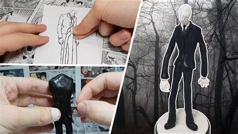 How To Make Slenderman Polymer Clay Tutorial Youtube