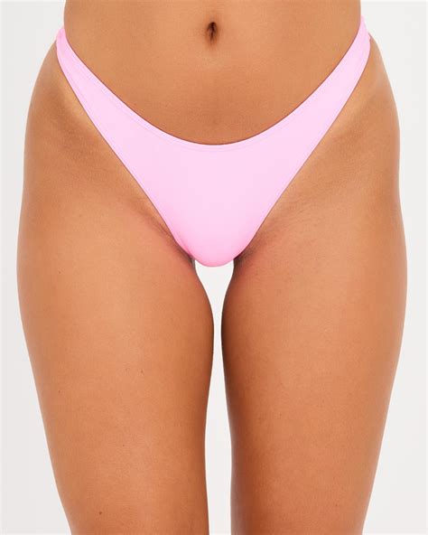 Shop Topanga South Beach G String Bikini Bottom In Bubblegum Fast