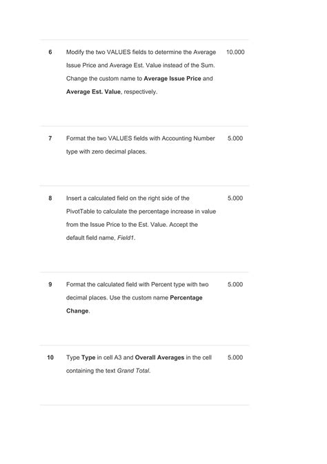 Chapter 5 Capstone Project (completed solution) | PDF