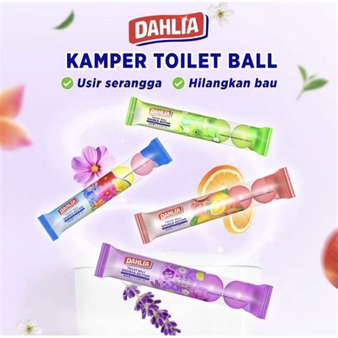 Jual Toilet Ball Kamper Toilet Toilet Ball Dahlia Isi Pcs Parfum