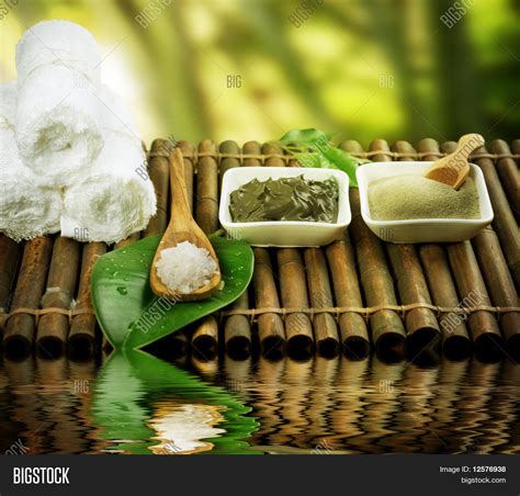 Spa Mud Sea Salt Image And Photo Free Trial Bigstock