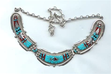 American Indian Jewelry Designs | Native american necklace, American ...