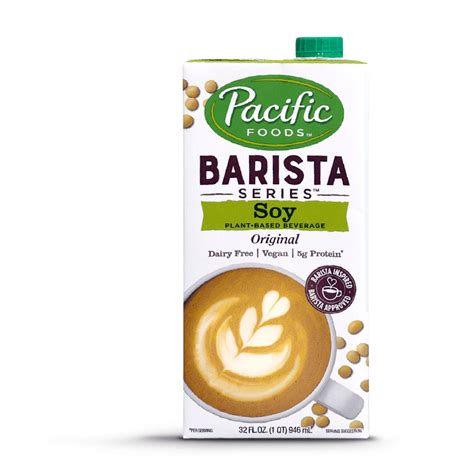 Pacific Foods Barista Series Soy Milk 12 Cartons Free Shipping