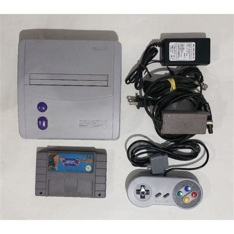 Console Super Nintendo Baby Snes Modelo Rf Shopee Brasil