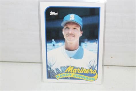 1989 Topps Trade Randy Johnson Rookie Rc 57T Mariners HOF Qty