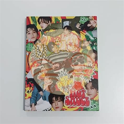 Jual No Pc Nct Dream The St Album Hot Sauce Boring Ver Shopee Indonesia
