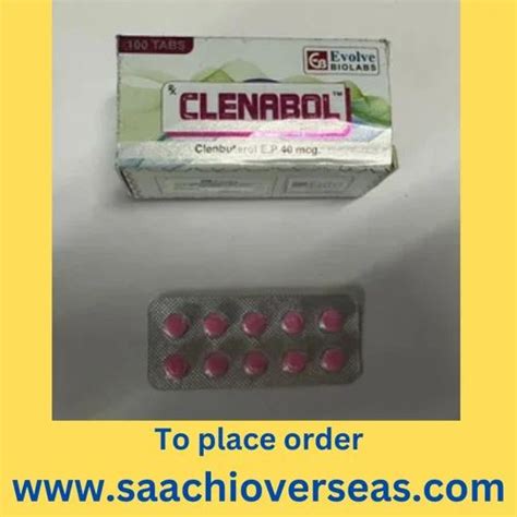 Clenbuterol 40 Mcg Tablets At Rs 800box Pharmaceutical Tablets In