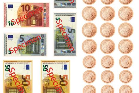 Euromünzen und Geldscheine - Spielgeld zum Ausdrucken - Download - CHIP