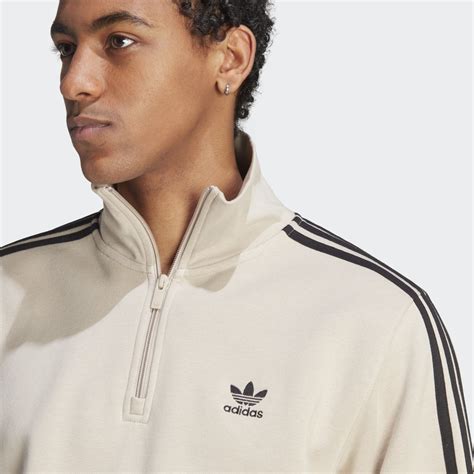 Adidas Adicolor Classics 3 Stripes Half Zip Sweatshirt IL2498