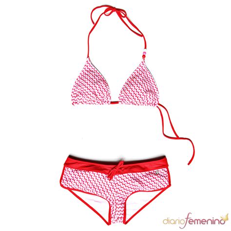 Bikini Rosa Y Rojo De Protest