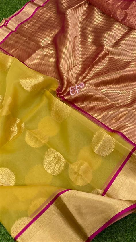 Kanchi Organza Sarees
