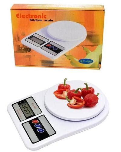 Electronic Kitchen Scale Sf400 1gm 10kg Capacity Range 10 Kilograms Kg At Best Price In