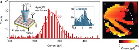 Distribution Of Proton Currents Through GO Membranes A Statistical