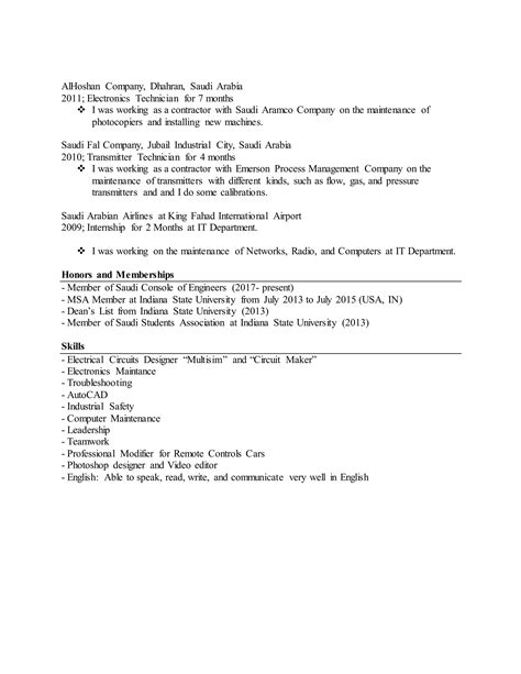 Abdullah Al Qahtani Cv Jan 2019 Pdf