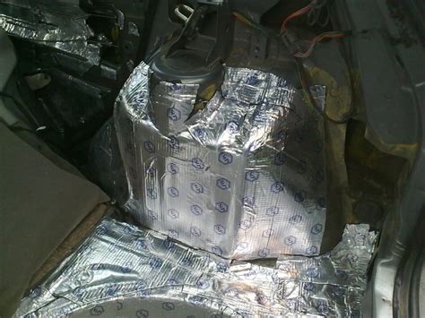 Вибро-шумоизоляция — часть №2 (багажник, задние стойки) — Lada Калина ...