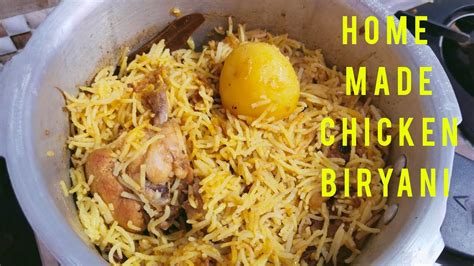 Easy Process Chicken Kacchi Biriyani At Home With Less Spices In