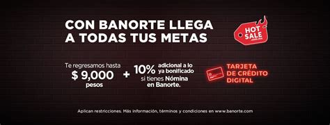 Banorte Hot Sale Hasta De Bonificaci N En Tiendas Participantes