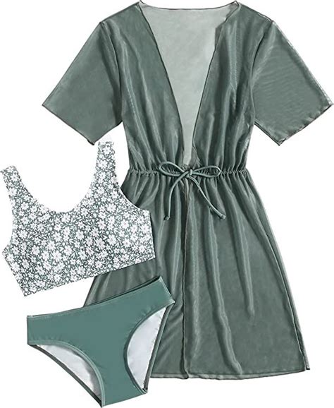 3pack Girls Tie Dye Bikini Swimsuit Cover Up Artofit