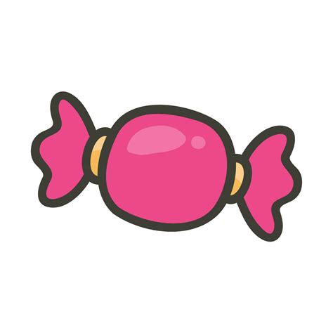 Vector candy wrapper cartoon icon illustration 36419389 Vector Art at