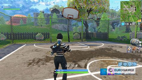 Fortnite Basketball Hoop Locations Where To Score A Basket On