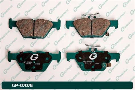 Купить Колодки G-brake GP-07078 Gbrake GP07078 в Томске по цене: 2 452 ...