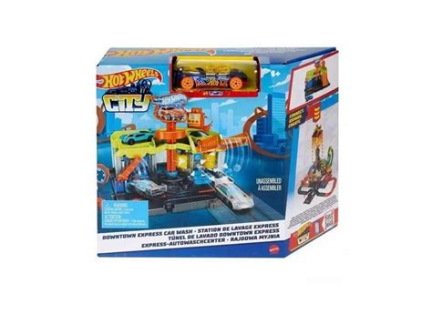 Pista Hot Wheels Downtown Lava Rápido Mattel Hdr27 Hdr24 em Promoção é no Buscapé