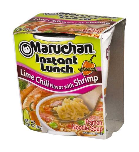 Maruchan Cup Chilli Lime Shrimp 12ct Gold Star Distribution Inc