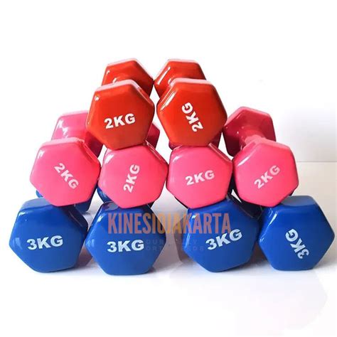 Jual Dumbell Kg Kinesiojakarta Dumbbell Barbel Neoprene Barbel Vinyl