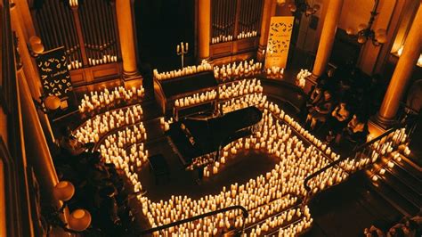 concerts à la bougie en hommage