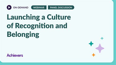 Recognition Masterclass Launching A Culture Of Recognition And