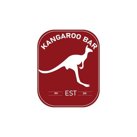 Premium Vector Kangaroo Company Brand Logo Design