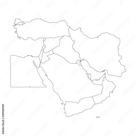 Middle East Map Blank Worksheet - Get Latest Map Update