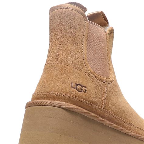 Ugg W Neumel Platform Chelsea Chestnut