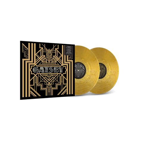 The Great Gatsby Soundtrack Exclusive Edition Gold Nugget 2LP Vinyl