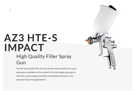 Iwata Az Hte Water Solvent Spray Gun Spray Guns Direct