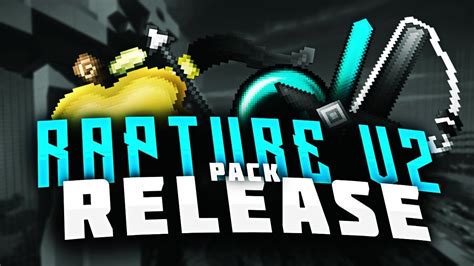 rapture  minecraft texture pack release  uhcpvp youtube