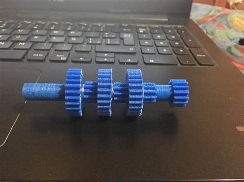 3d Printed Gearbox For Motor Rs755 And Rs775 By Abdielcarreño Pinshape
