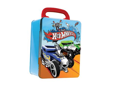 Caja Met Lica Porta Autos Hot Wheels