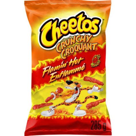 Cheetos Crunchy Flamin Hot Quality Foods