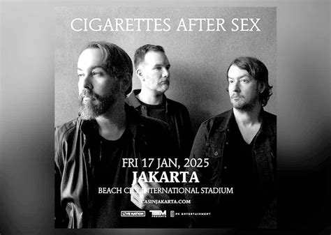 Bersiap Ada Kategori Baru Untuk Tiket Cigarettes After Sex Xs World Tour 2025 Di Jakarta