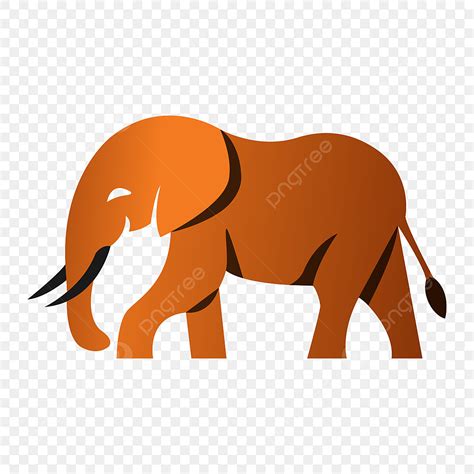 Elephent Clipart Vector Golden Elephant Icon Elephant Icons