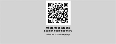 talacha spanish open dictionary